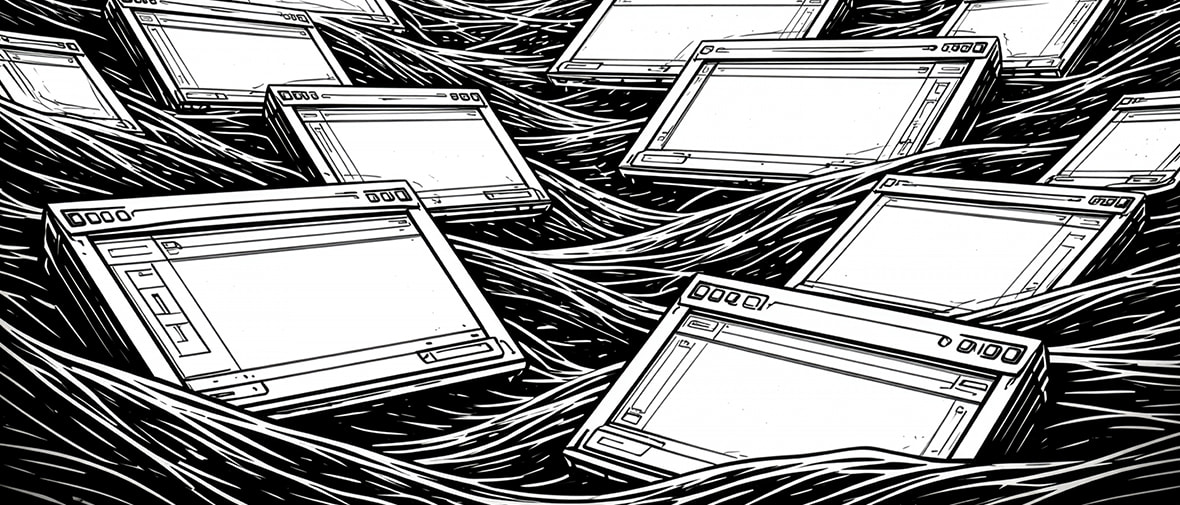 Сложный графический макет из продуктовой практики